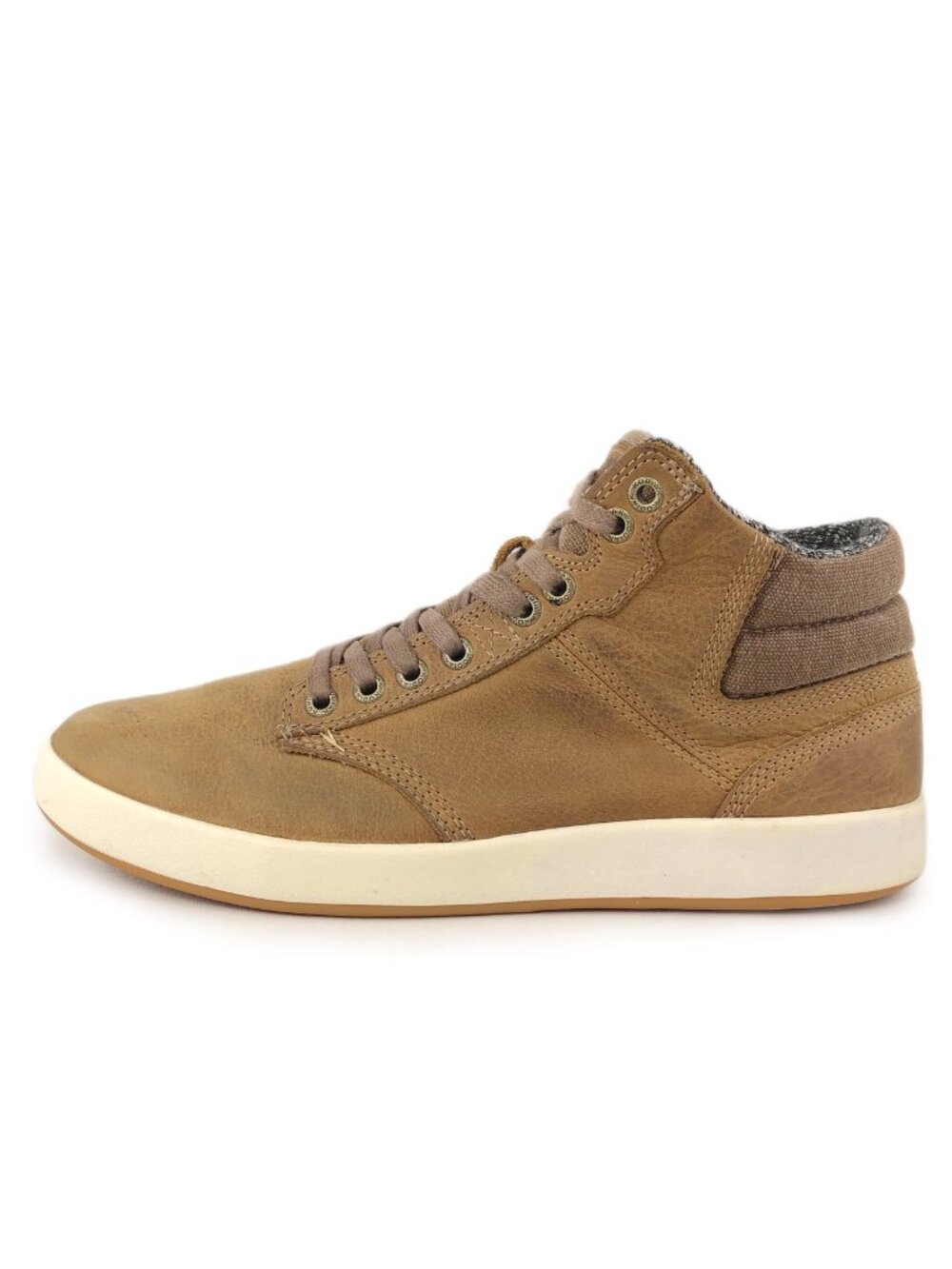 Kodiak Argus Brown Leather Mid Cut Sneakers 8